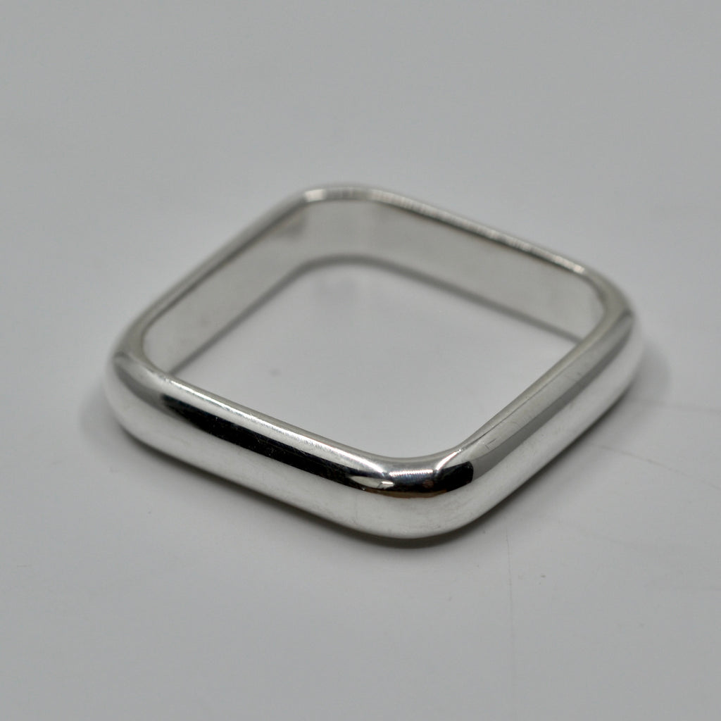 Square - hopea sormus