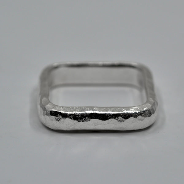 Square - hopea sormus - vasaroitu