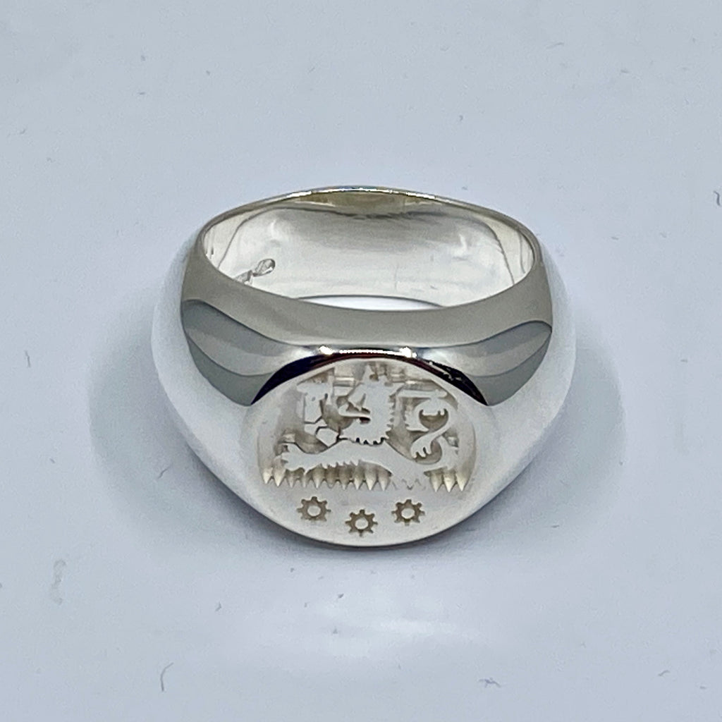 Sassi sukuyhdistys - hopea sormus