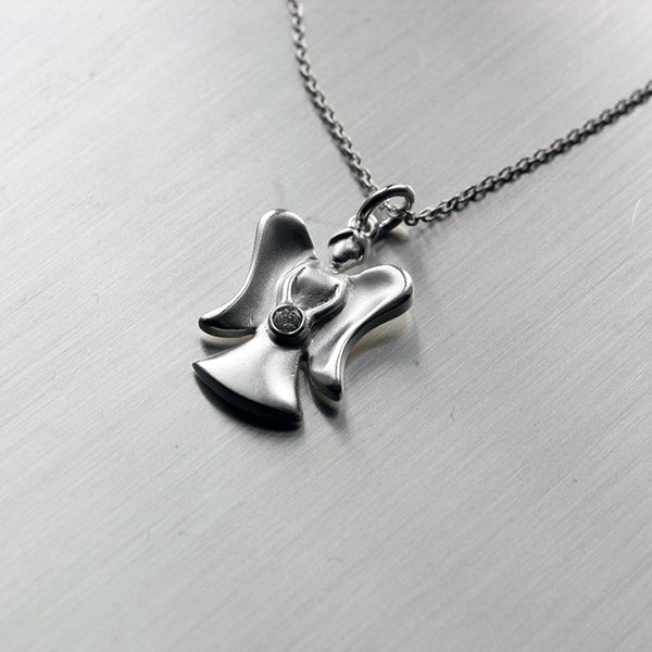 Whitelighter, Valontuoja, enkeli, kaulakoru, riipus, pendant, Sassi Design