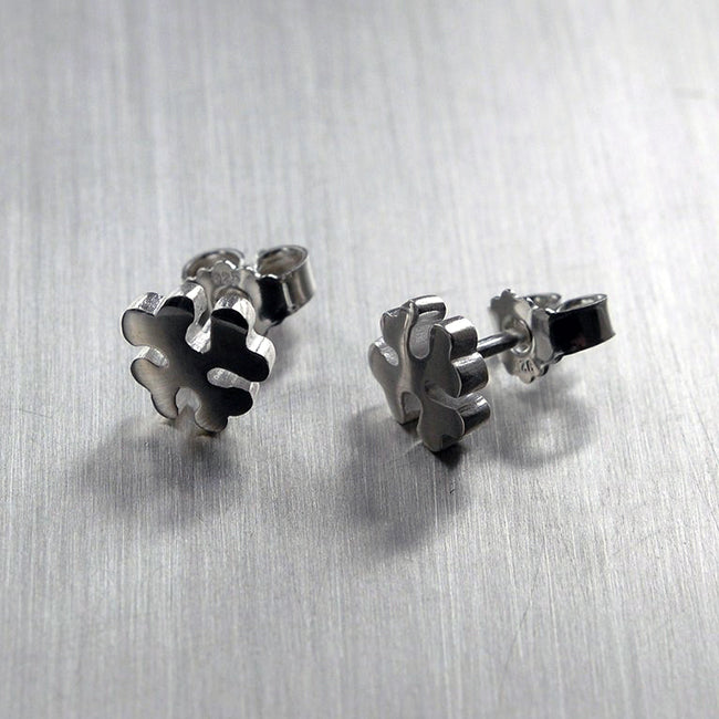 Cloverleaf of Love, Rakkauden neliapila, korvakoru, earrings, onnenapila, Sassi Design