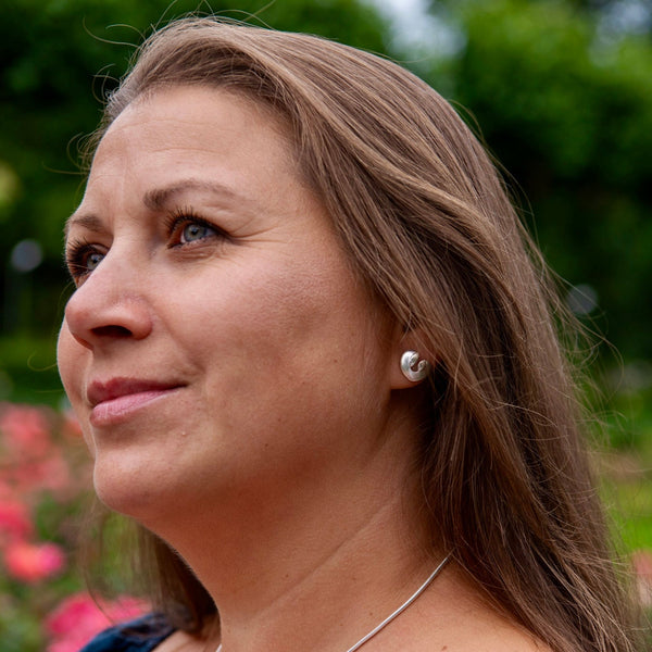 Syli - hopea korvakorut - Äiti-sarja