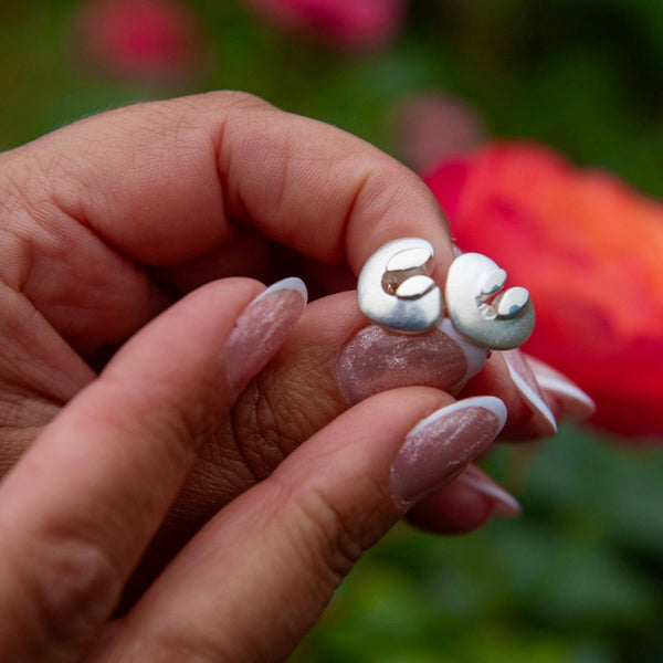 Syli - hopea korvakorut - Äiti-sarja