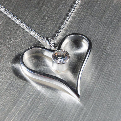 Heart, Sydän, kaulakoru, riipus, pendant, Sassi Design